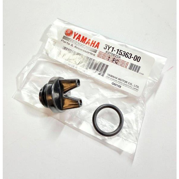น้ํามัน GAUGE YAMAHA RXZ TZM 125Z Y125Z Y125ZR 4T น้ํามันหมวก 4T ปลั๊กน้ํามัน PENUTUP MINYAK HITAM E