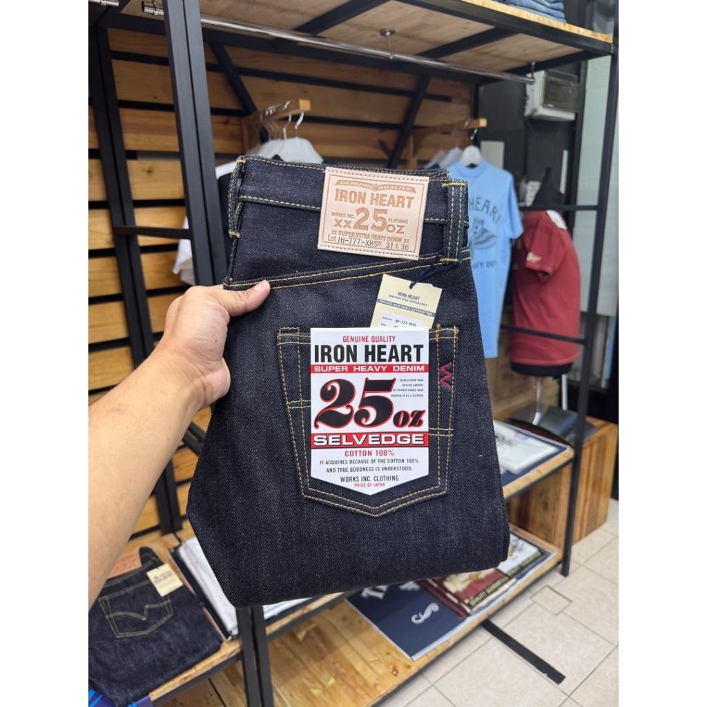 IRONHEART IH777XHS 25oz สุดยอด HEAVYWEIGHT SELVAGE