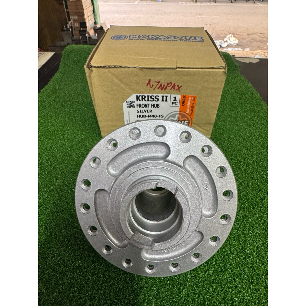 MODENAS KRISS-2 DISC FRONT CENTER RIM HUB BUYONG TENGAH RIM DEPAN SET