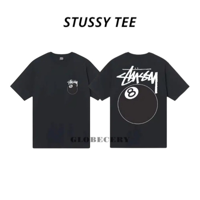 เสื้อยืด Stussy 8 Ball Tee สีดํา