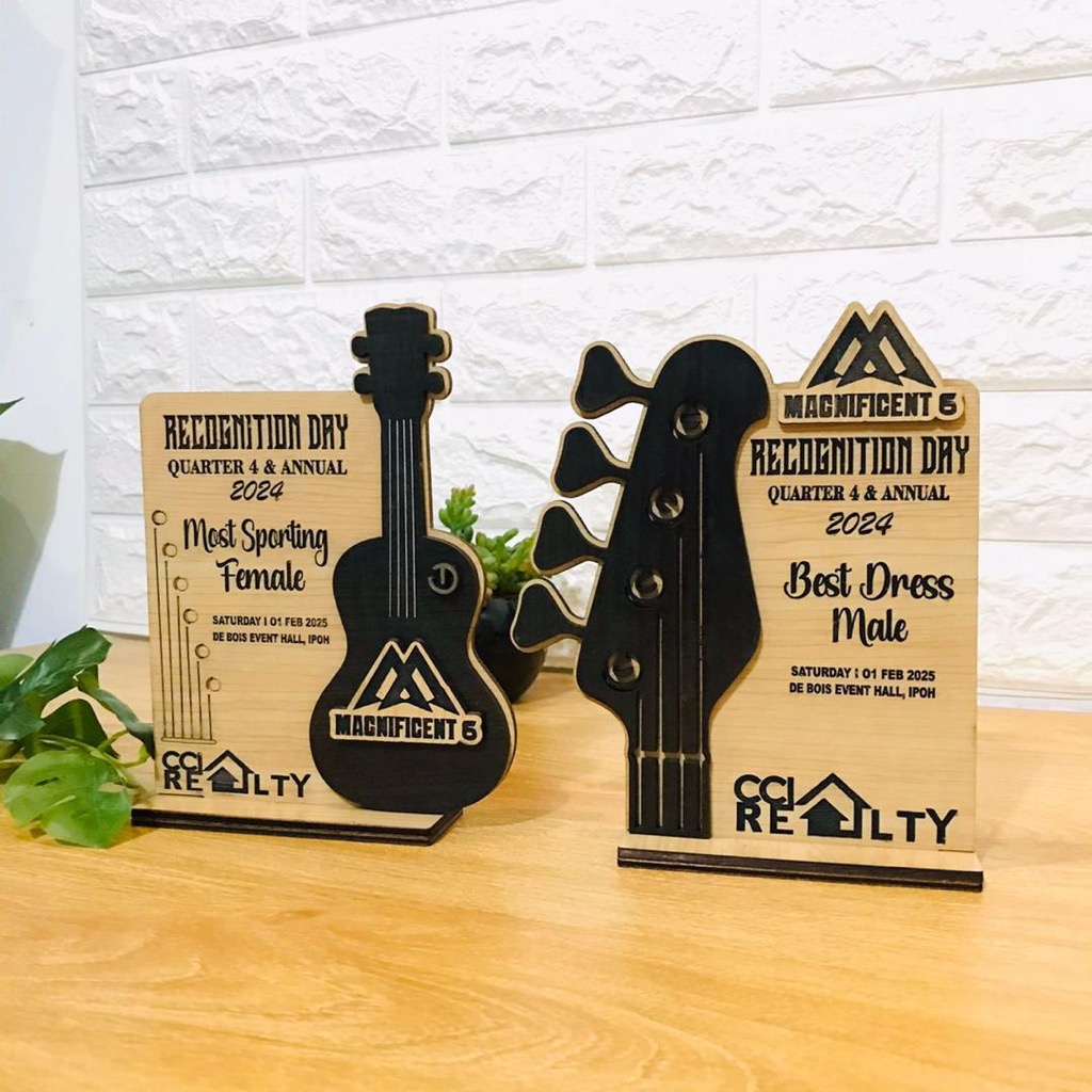 Plaque Award The Best Appreciation, Plaque Kayu, wooden plaque, Icon Award