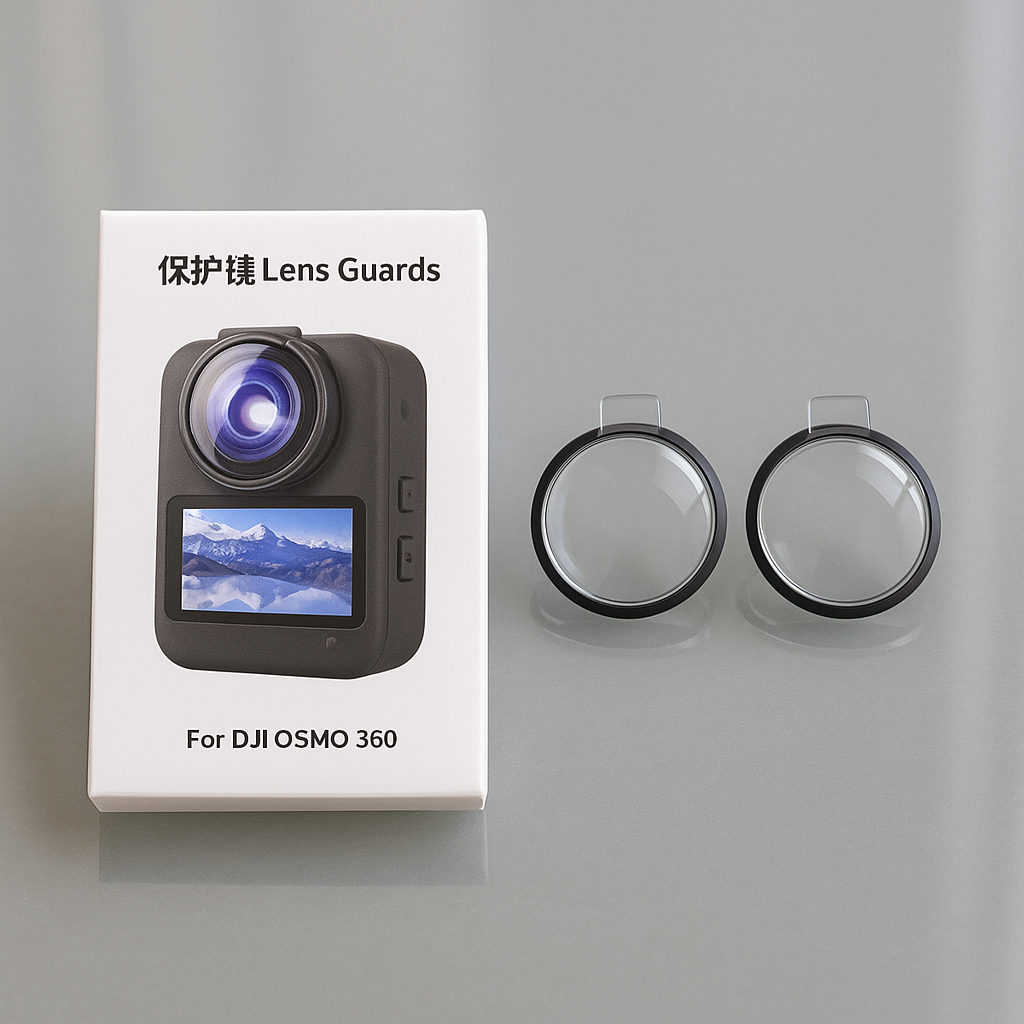 อุปกรณ์เสริมสําหรับ DJI OSMO 360 / ตัวป้องกันเลนส์สําหรับ DJI OSMO 360 / การ์ดเลนส์ระดับพรีเมียม DJI