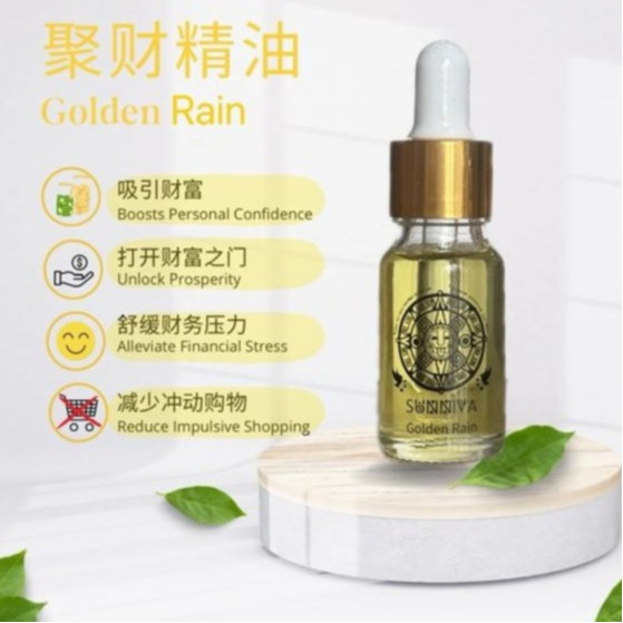 SUNNIVA Golden Rain / Herb / Essential Oil / Wealth / Money / Saving / Sigrid / / Cana / Capultina /
