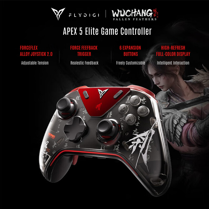 Flydigi Apex 5 Elite Gaming Controller WUCHANG FALLEN FEATHERS CO Edition_PC/NintendoSwitch/Mobile