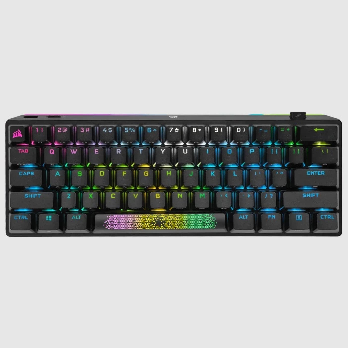 CORSAIR K70 PRO MINI WIRELESS 60% Mechanical CHERRY MX Red Switch Keyboard พร้อมไฟแบ็คไลท์ RGB [BLAC