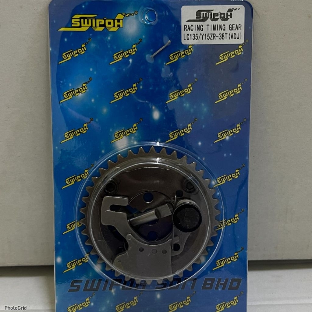 SWIPOH TIMING GEAR ADJUSTABLE ADJ LC135 Y15 Y15ZR TIMING CAM GEAR ESR HHM