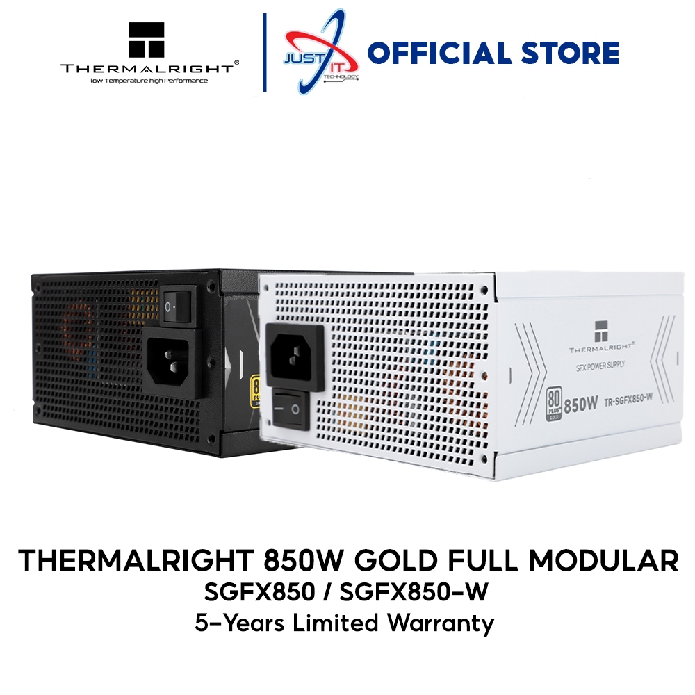 THERMALRIGHT SGFX850 850W 80 PLUS GOLD FULL MODULAR ATX3.1 PCIE5.1 POWER SUPPLY PSU ( TR-SGFX850 / T