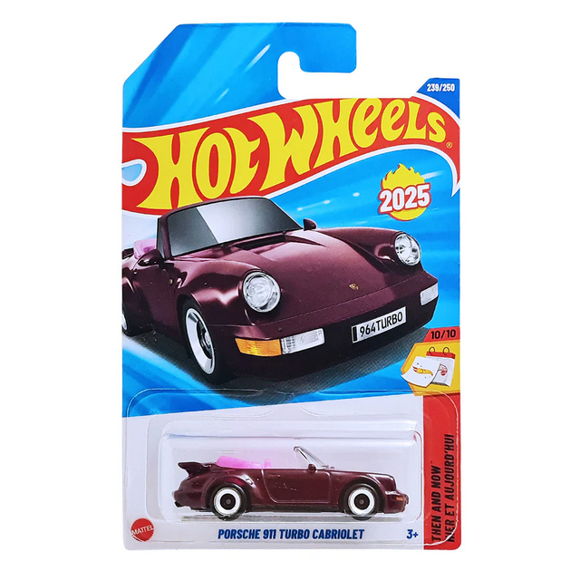 Hot Wheels Porsche 911 Turbo Cabriolet 2025