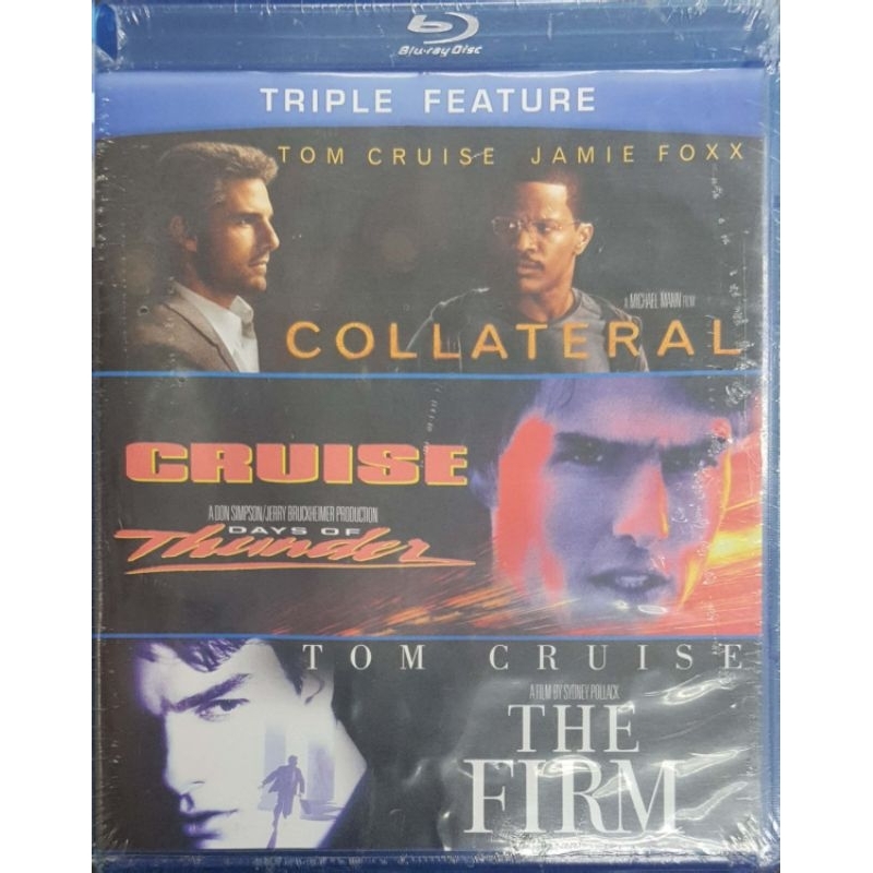 Tom Cruise - Collateral/Days Of Thunder/The Firm (บลูเรย์)