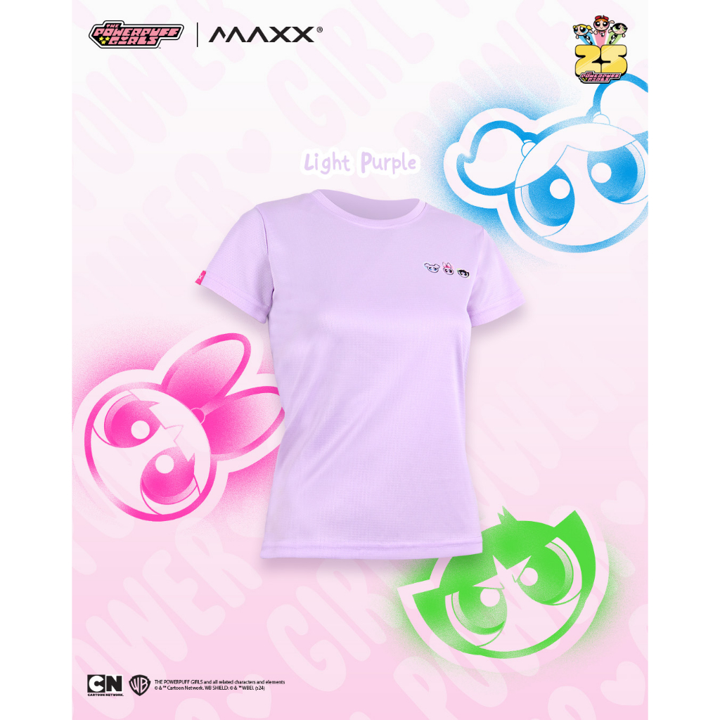 Maxx x Powerpuff Girls TEE MLTEE13 (ผู้หญิง