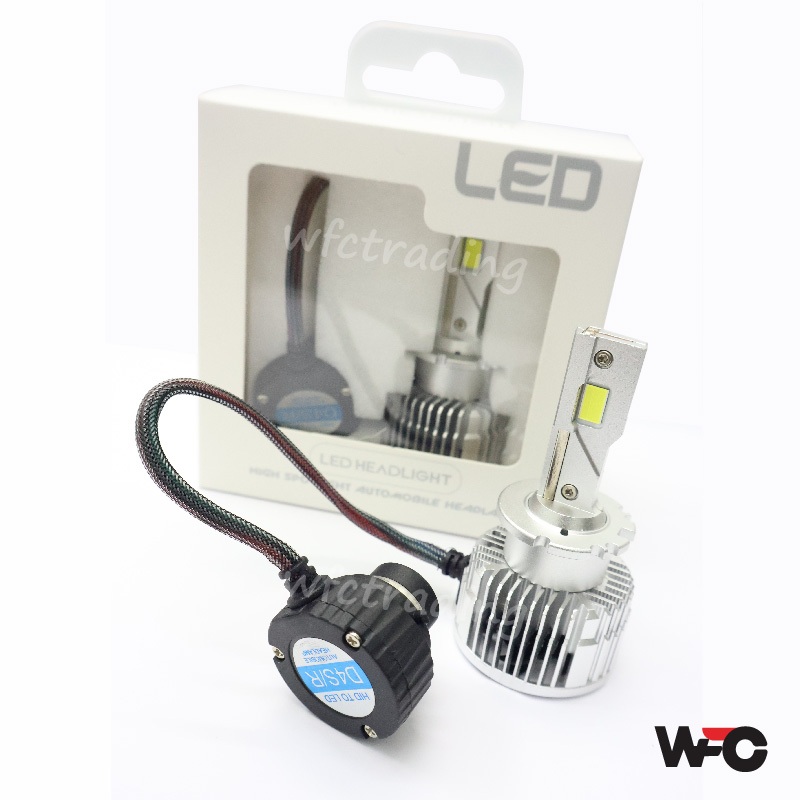 Canbus D4S Led สีขาว 6000k D4S Hid Update LED D4S สีขาว 6000k Super Bright