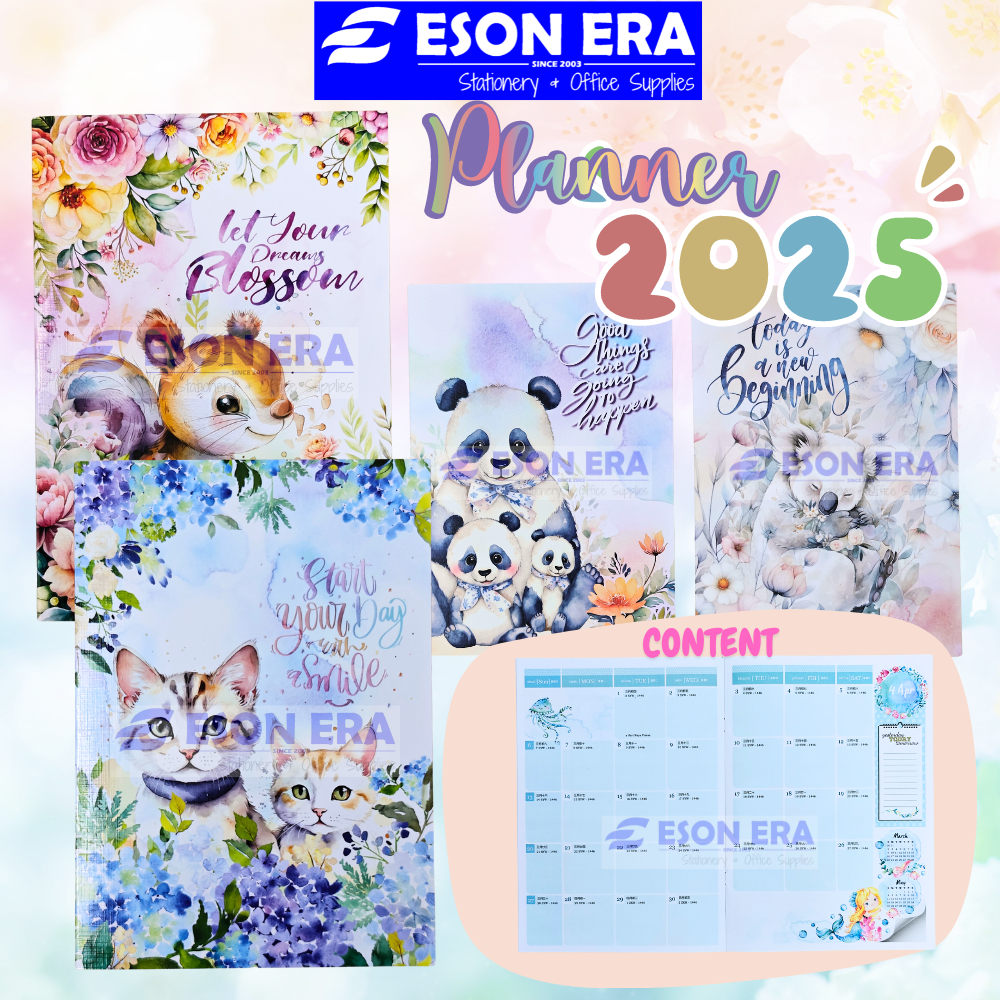 Diary 2025 A4/A5 Executive Planner Management Planner/Diary Notebook/Journal/Card Cover Uni Planner 