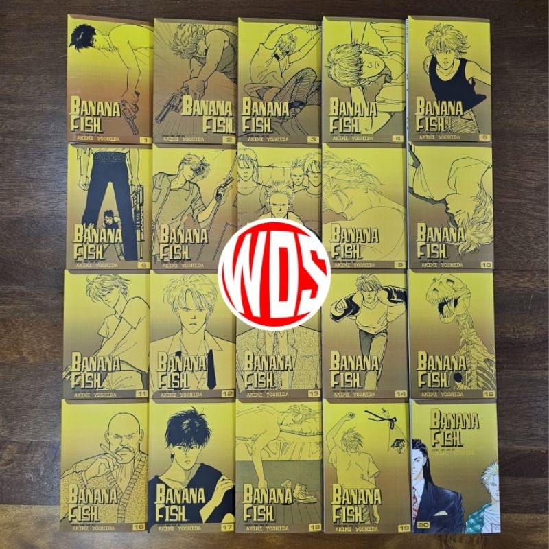 Manga : Banana Fish เล่ม 1-20 (End) (ฉบับภาษาอังกฤษ)