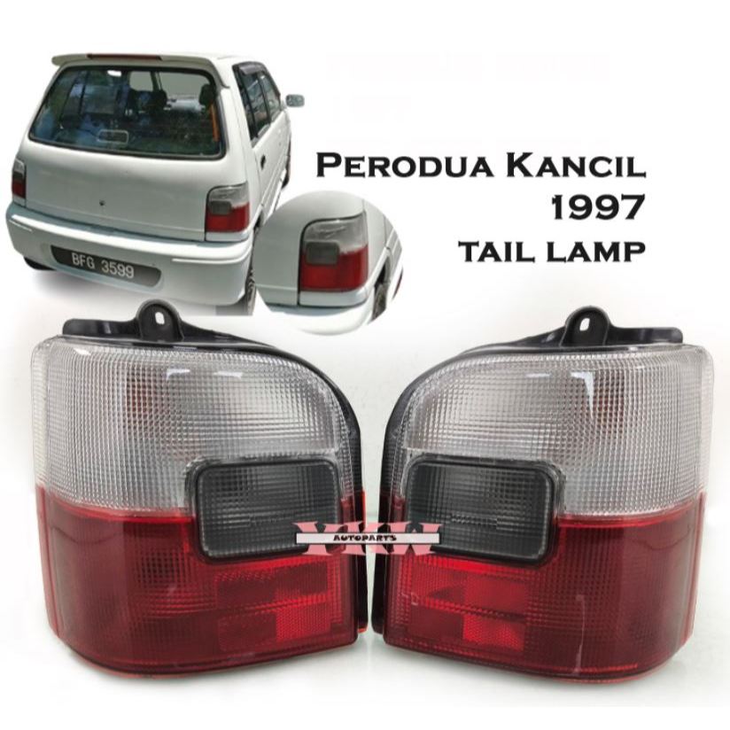 Perodua Kancil 1997-1999 ไฟท้ายด้านหลัง Taillamp ไฟท้าย Lampu Belakang ฝาครอบ