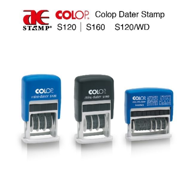 Colop Self Ink Dader Stamp (S120 / S160 / S120WD)