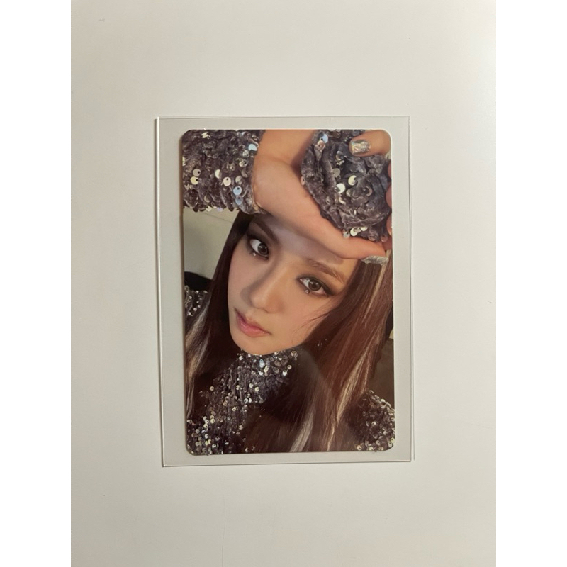 การ์ดรูปถ่ายอย่างเป็นทางการของ Jisoo LP Vinyl