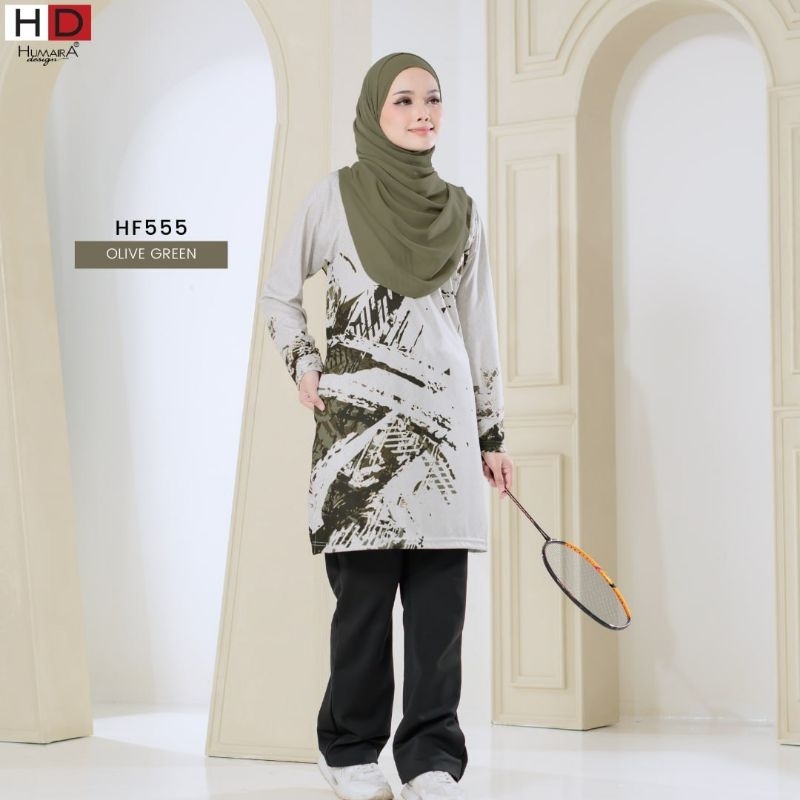 เสื้อยืด Muslimah Humida Irine(Jersey HD)