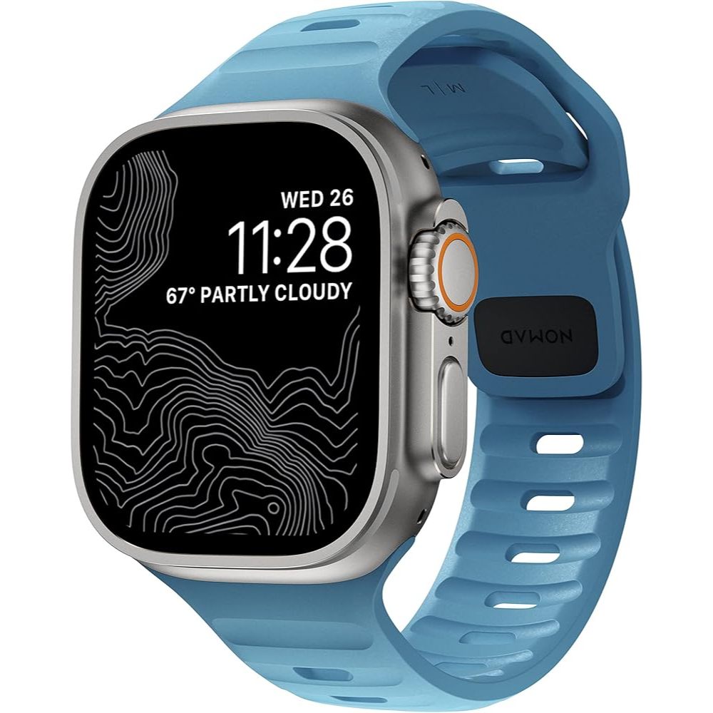 NOMAD SPORT BAND (V2) สําหรับ Apple Watch 9, 8, 7, 6, SE / Apple Watch Ultra 1 2 (49/45/44/42mm)