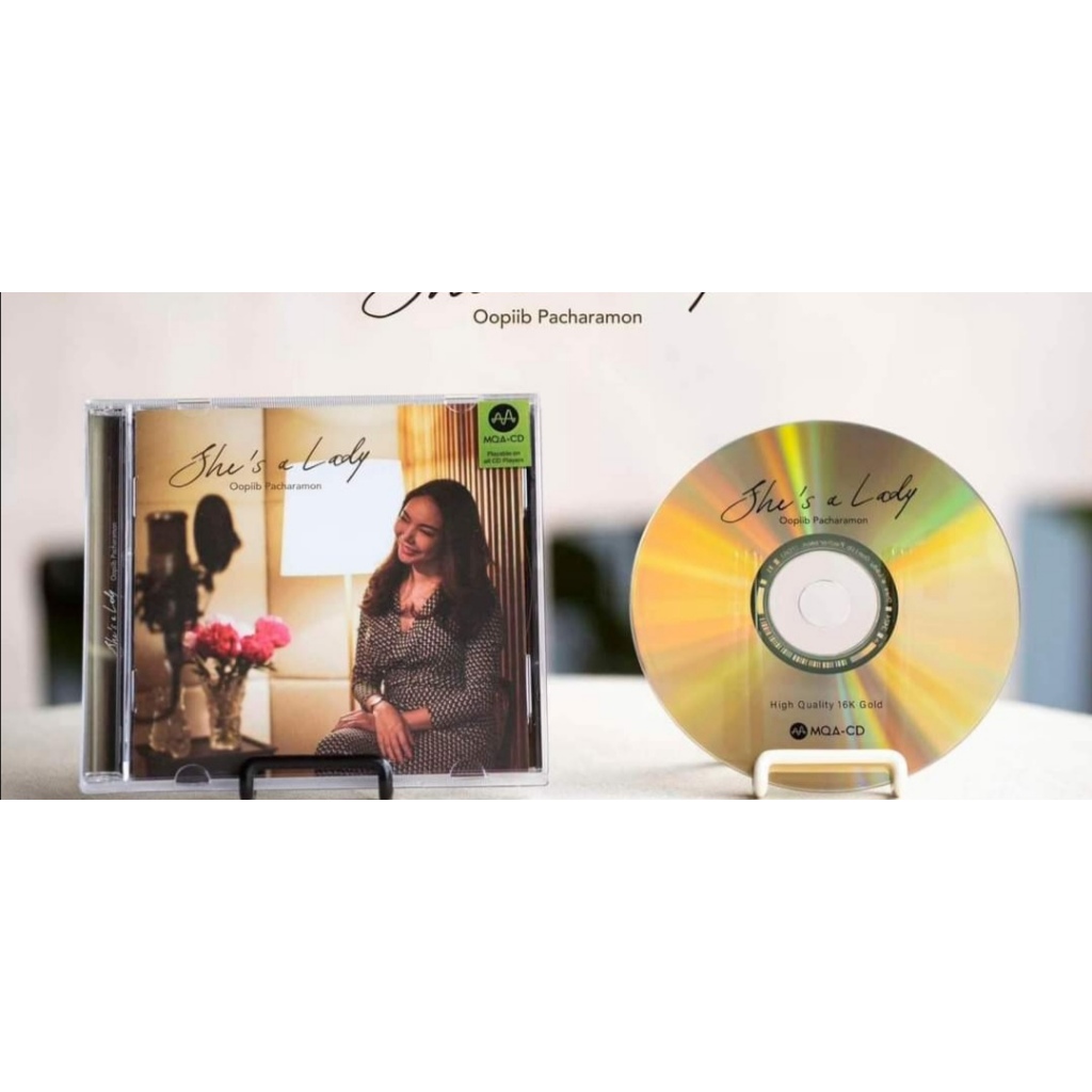 Oopib Pacharamon - Shes a lady, CD, MQA-CD, ใหม่เอี่ยม
