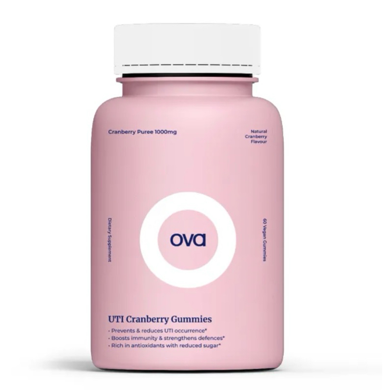 Ova Uti Cranberry Gummies (60 กัมมี่)