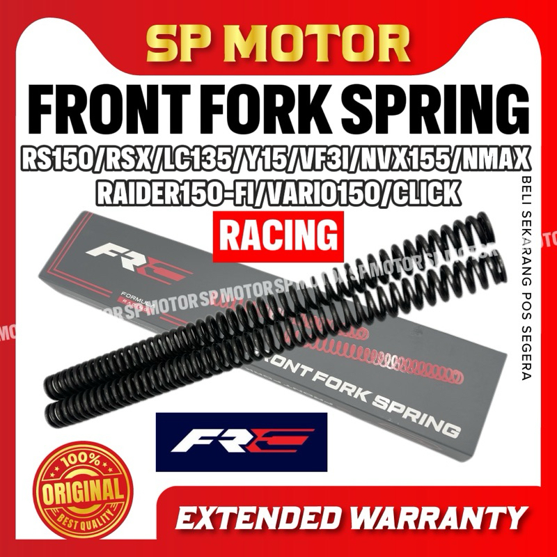 Frc RACING FRONT FORK SPRING HD สําหรับ RS150 / RSX150 / LC135 / Y15 V1 V2 / VF3I / NVX155 VARIO150 CLICK RAIDER150 FI