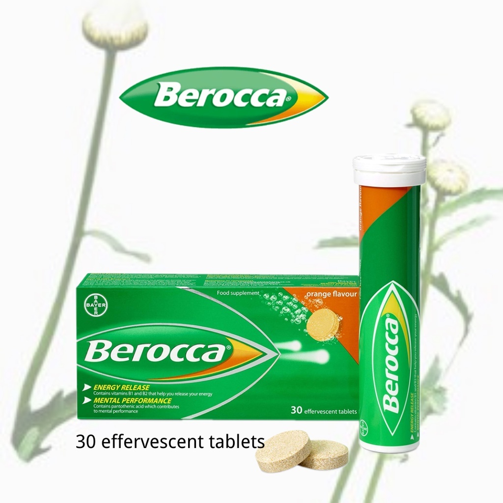 Berocca EFFERVESCENT TABLET ORANGE 30S