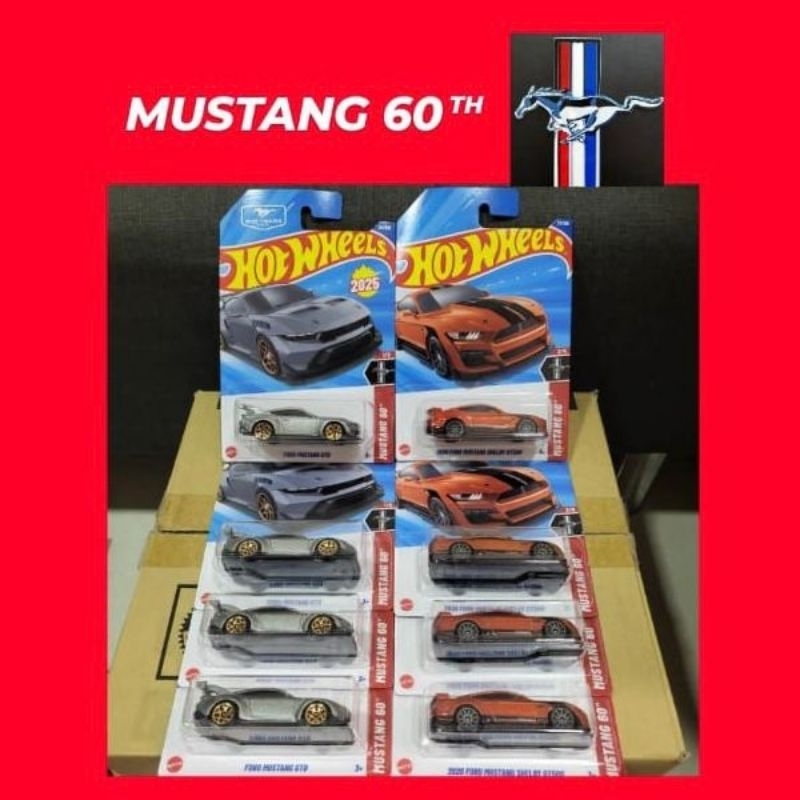 Hotwheels Mustang 60th Mainline 2025 Ford Mustang GTD SHELBY GT500