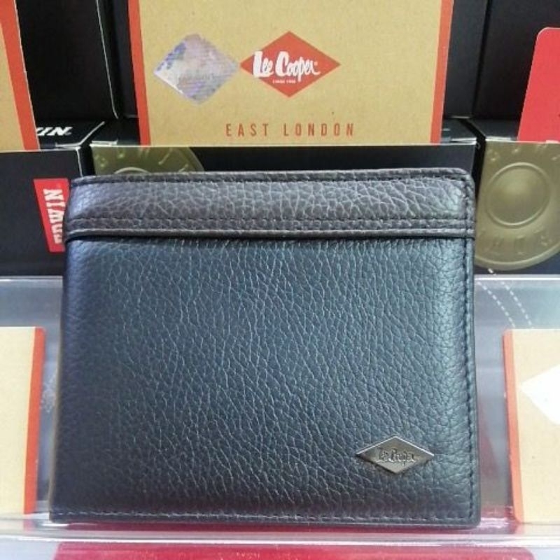 Lee Cooper RFID LEATHER Wallet15Compartmet 2Pocket Money 1Pocket Coin 12Card Holder