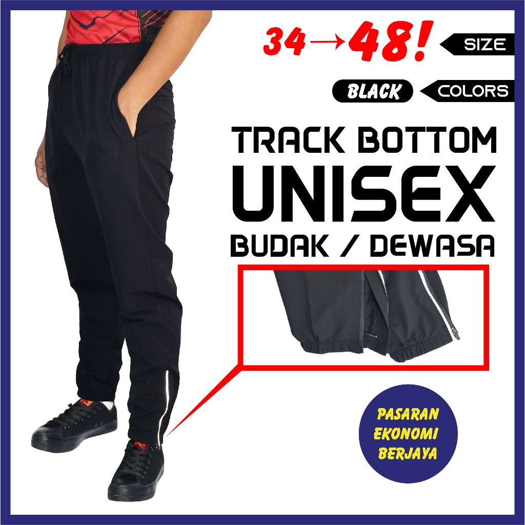 TRACK PANTS 32425 ADULT BOYS/ TRACK BOTTOM UNISEX/ TRACKSUIT PANTS/ TREK PANTS/ TRACK PANTS
