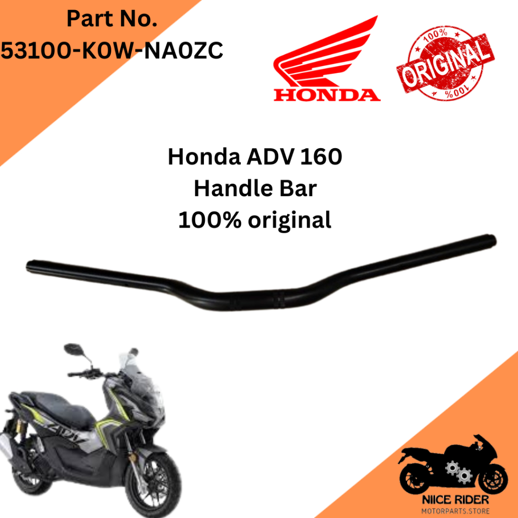 แฮนด์ Honda ADV160 คอมพ์ พวงมาลัยท่อ Adv 53100-K0W-NA0ZC
