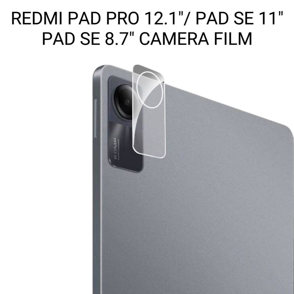 Redmi Pad 2/ Redmi PadPro 12.1/ Pad SE 11 นิ้ว/ Pad SE 8.7 นิ้วฟิล์มกันรอยกล้อง