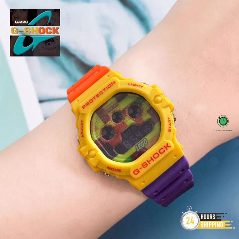 🔥 G-SHOCK นาฬิกาดิจิตอล Unisex | เด็ก&ผู้ใหญ่ | สปอร์ต มีสไตล์ มัลติฟังก์ชั่น | รวม!