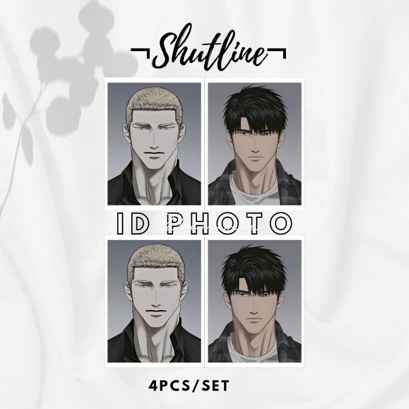 MANHWA ID PHOTO SET 4 ชิ้น MANHUA JIDX SHUTLINE PAYBACK OPERATION TRUE LOVE