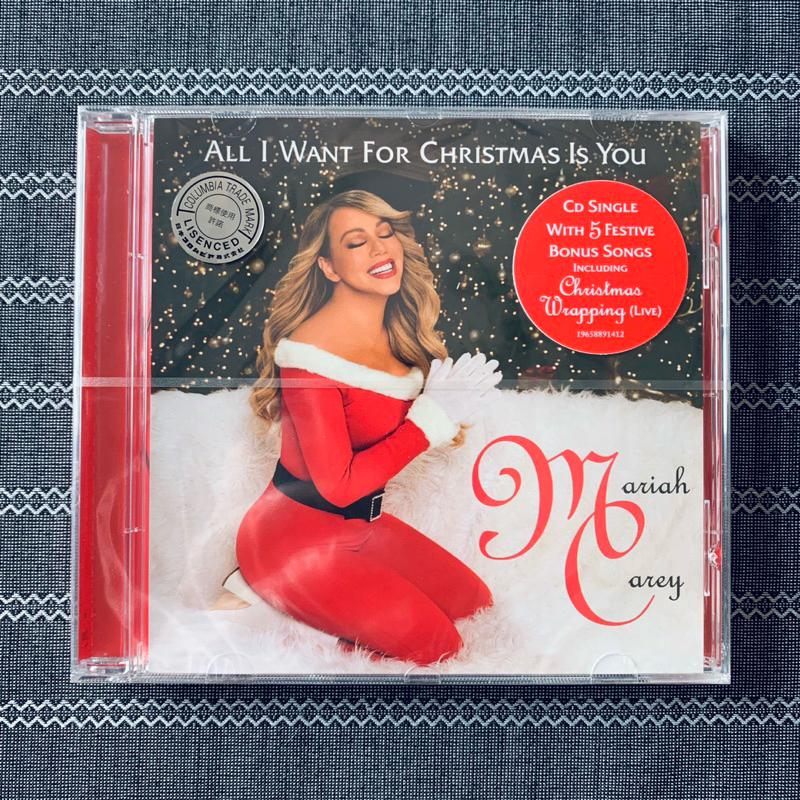 Mariah Carey - All I Want For Christmas Is You (ฉบับพิเศษครบรอบ 30 ปี) [ฉบับนําเข้า] ซีดี