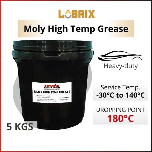 LUBRIX Setroil Moly Grease High Temp Grease Drive Shaft Grease CV Joint Grease Bearing Miyak Grease 