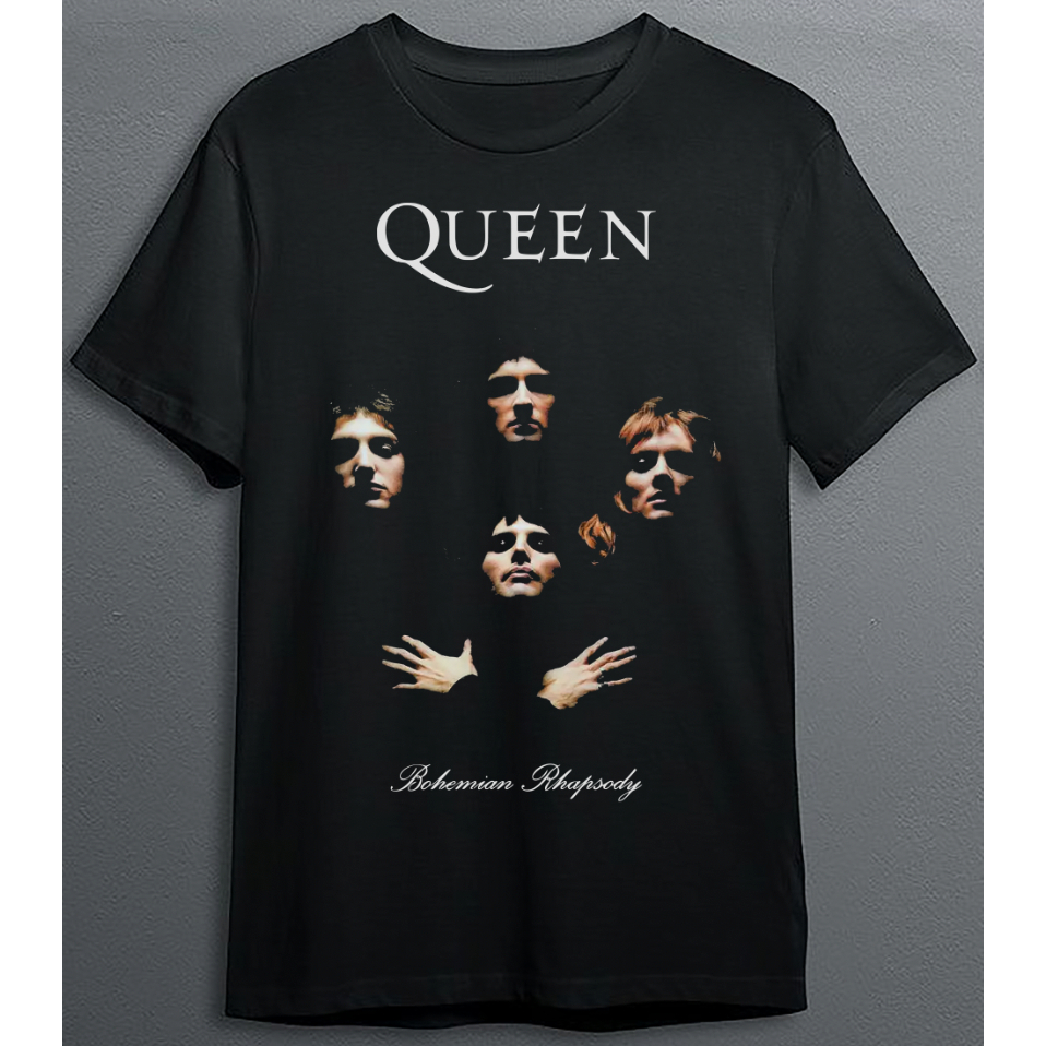 เสื้อยืด QUEEN BOHEMIAN RHAPSODY POSTER