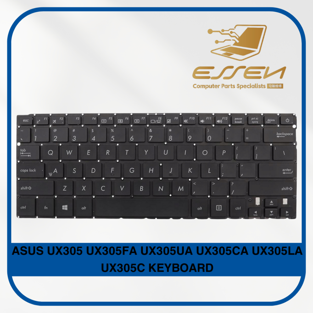 แป้นพิมพ์ทดแทนสําหรับ ASUS UX305 UX305FA UX305UA UX305CA UX305LA UX305C คีย์บอร์ด