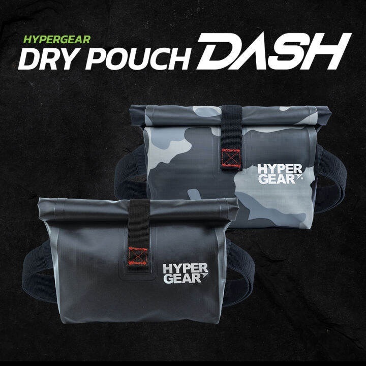 HYPERGEAR DRY POUCH DASH BAG กระเป๋าคาดเอวกระเป๋ากันน้ํากระเป๋านุ่ม