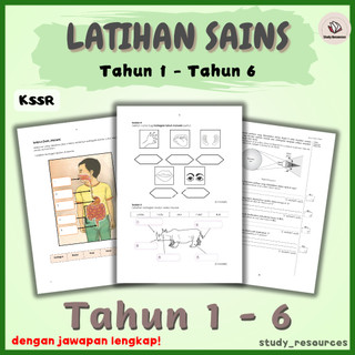 [SOFTCOPY PDF] Latihan Sains Tahun 1 - 6 | Sekolah Rendah | KSSR Terkini | UASA
