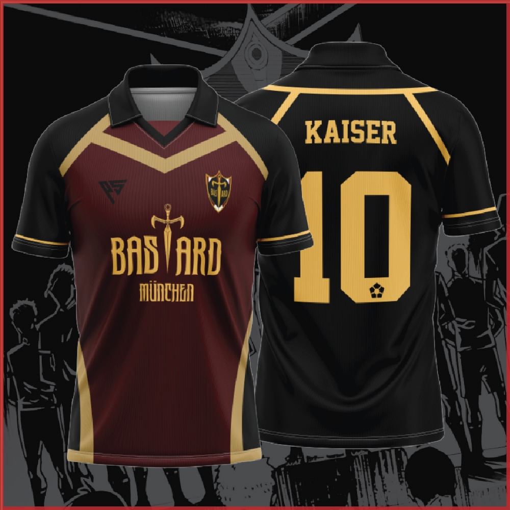 ANIME BLUELOCK JERSEY TSHIRT BAJU ฟุตบอลฟุตบอล PXG UBERS ญี่ปุ่น BASTARD MUNCHEN MANSHINE CITY BARCH
