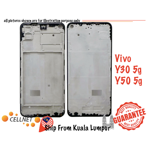 [Cellnet] Vivo v.vo Y30 5g V2160 / Y50 v1935 กรอบ Lcd ใหม่ Cantik Seang Pasang