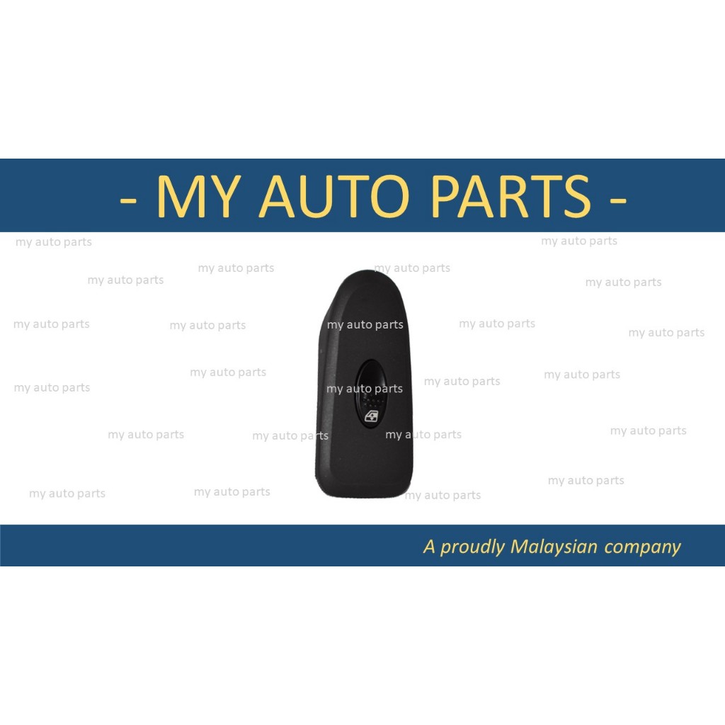 PROTON WAJA POWER WINDOW SWITCH (SUB)(WITH LED LIGHT)(BROWN)