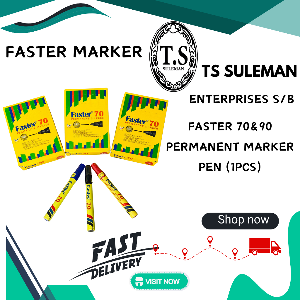 เร็วขึ้น 70 & 90 PERMANENT MAKER PEN (1 ชิ้น)