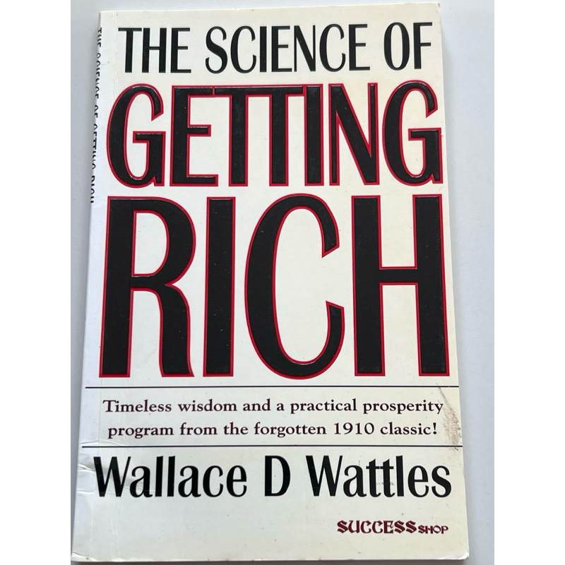 Preloved/used Book/หนังสือมือสอง/Buku Terpakai The Science of Getting Rich