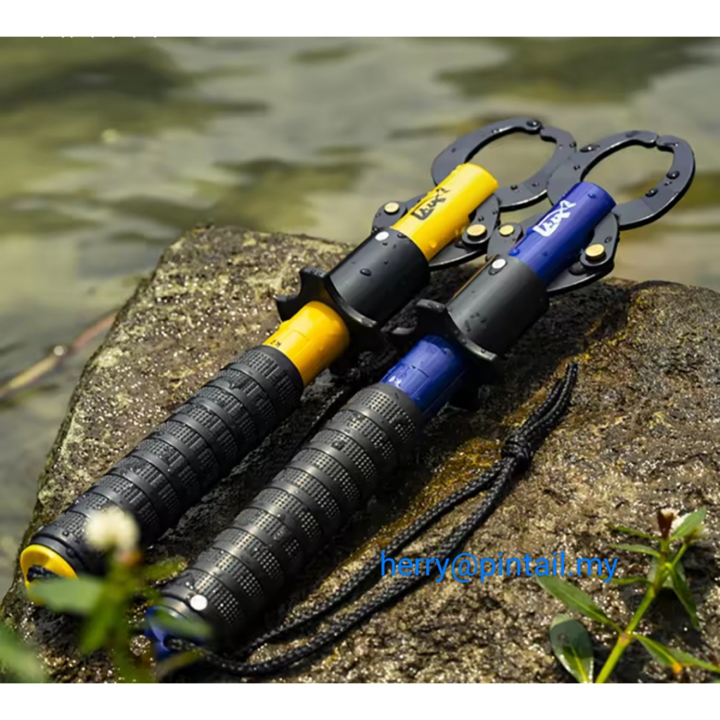 ตกปลา Lip Gripper แบบพกพาอลูมิเนียมอุปกรณ์เสริม Gripper ตกปลาตกปลาน้ําหนัก Hook Grip Sc