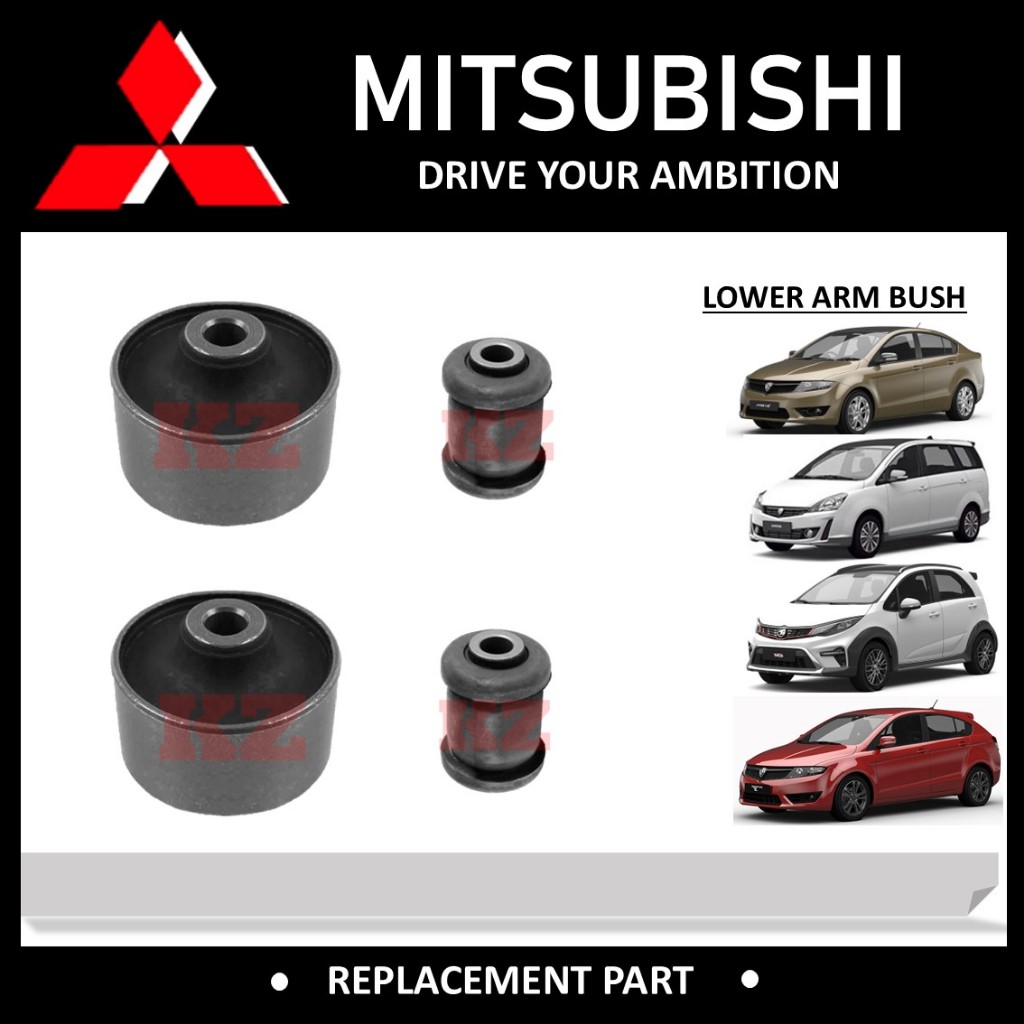 1 ชุด 4 ชิ้น – แขนหน้า BUSH MR-130983 / PW-827050 -PROTON EXORA / PREVE /SUPRIMA-S