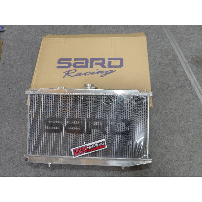Sard หม้อน้ําโลหะผสมเต็ม ef9 crx sh4 da6 b16a b16b b18c B20 vtec dohc