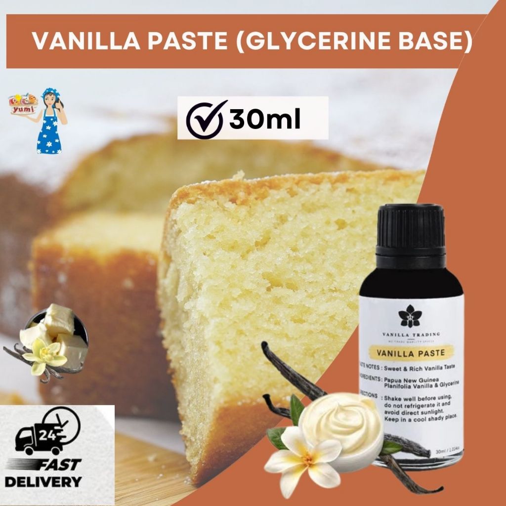 VANILLA PASTE 30ML (GLYCERINE BASE)