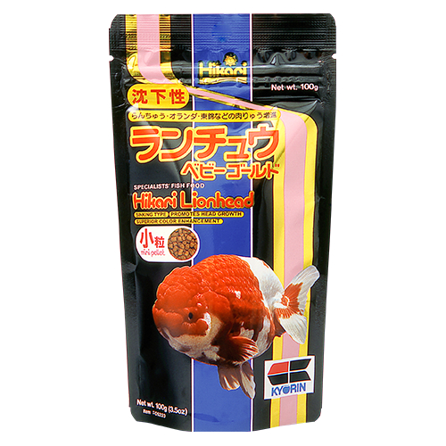 Hikari Lionhead Mini Sinking Pellets 100gm