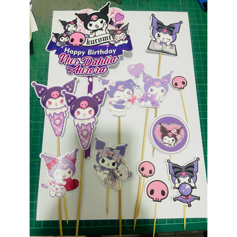 KUROMI TOPPER สามารถ EDIT NAMES